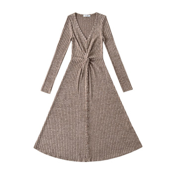 Twisted waist bag hip skirt dress