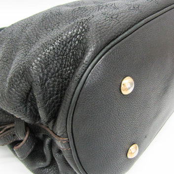 Louis Vuitton Mahina L M95765 Women's Shoulder Bag Noir Black Leather