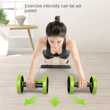 Cross-border Multi-functional Abdominal Trainer Ab Wheel Twist Plate Ab Roller Premium Rotating with Pull Rope Ab Roller