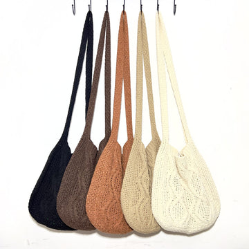 Retro Twist Knitted Women's Bag – The Stylish Knitted Bag That's Taking Over the Trends