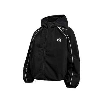 Retro Hooded Jacket for Men and Women, Street Style, Loose Fit, Printed, College Style, Casual, Versatile BF Outerwear