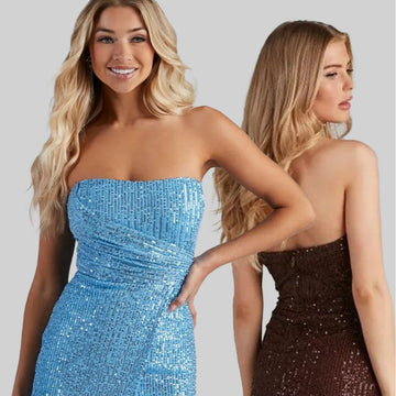 Sexy Fitted Sequin Party Bodycon Dress – The Sophisticated Short Dress That Makes You Shine on Any Occasion