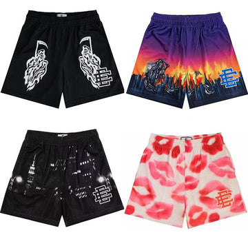 Men's Beach Shorts for Fitness Training and Exercise / Women's Summer Fitness Shorts