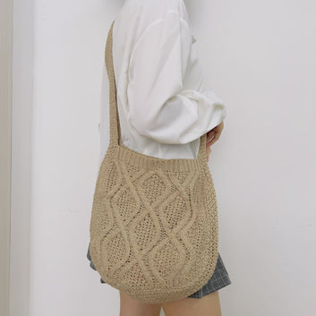 Retro Twist Knitted Women's Bag – The Stylish Knitted Bag That's Taking Over the Trends