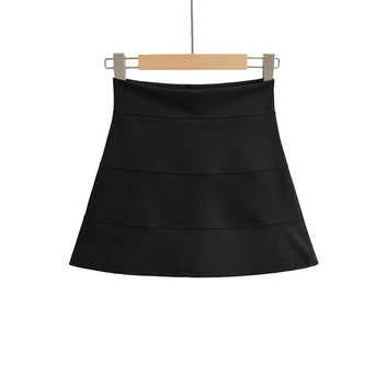 Short skirt A-line skirt