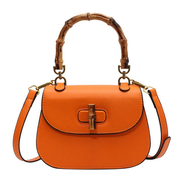Retro Bamboo Women's Shoulder Bag — Natural Elegance that Highlights Your Style
