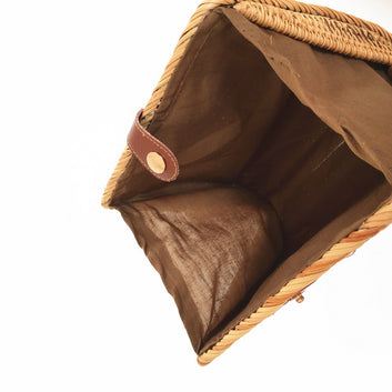 Women's Bohemian Rattan Shoulder Bag — The Retro Chic Accessory That Transforms Any LookWomen's Knitted Tote Bag Retro — Sophisticated Handcrafted Style for Everyday Use