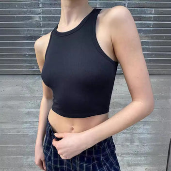 sleeveless top