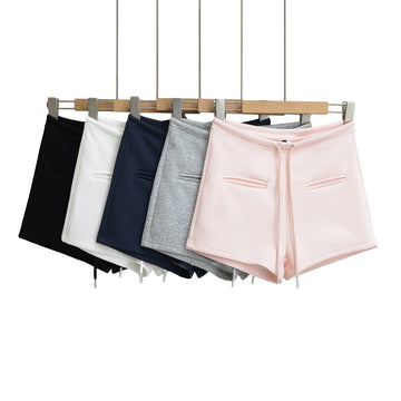 Premium Women's Drawstring Shorts – Adjustable Comfort with Modern Elegance