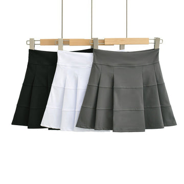Short skirt A-line skirt
