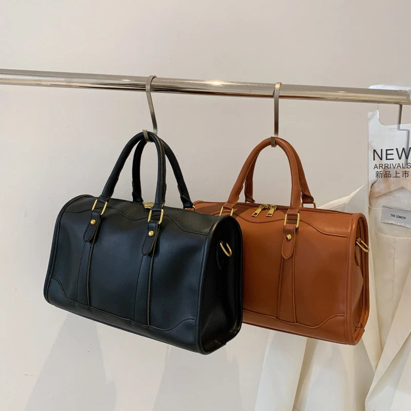 Women's Bags Large Capacity Travel Bag Sports Gym Bag Outdoor Shoulder Crossbody Bag Weekend Duffle Bag Female Handbag and Purse