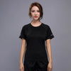 Women Sport Shirt 2021 Gym Running Quick Dry Workout Tops Sweater Fitness Jersey Breathable Exercises Yoga Shorts Sleeves