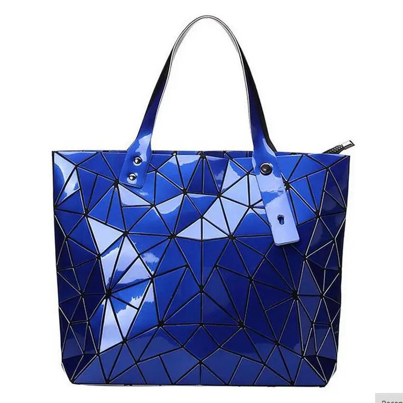 Women Bag Hot Sale Bao 2024 Female Tote Shoulder Bag New Luxury Handbags Woman Bags Designer Geometry Hologram Top-Handle Bag