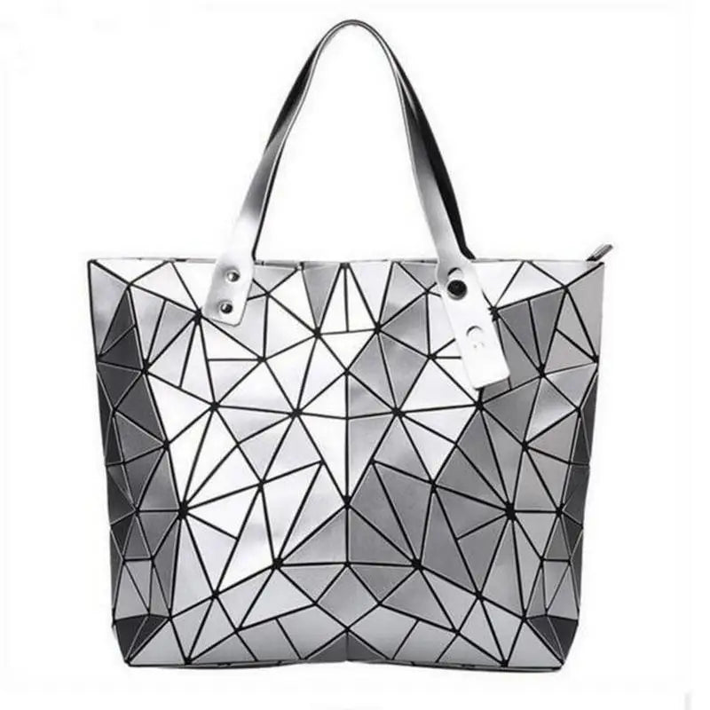 Women Bag Hot Sale Bao 2024 Female Tote Shoulder Bag New Luxury Handbags Woman Bags Designer Geometry Hologram Top-Handle Bag