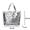 Women Bag Hot Sale Bao 2024 Female Tote Shoulder Bag New Luxury Handbags Woman Bags Designer Geometry Hologram Top-Handle Bag