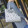 Women Bag Hot Sale Bao 2024 Female Tote Shoulder Bag New Luxury Handbags Woman Bags Designer Geometry Hologram Top-Handle Bag