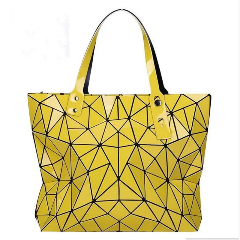 Women Bag Hot Sale Bao 2024 Female Tote Shoulder Bag New Luxury Handbags Woman Bags Designer Geometry Hologram Top-Handle Bag