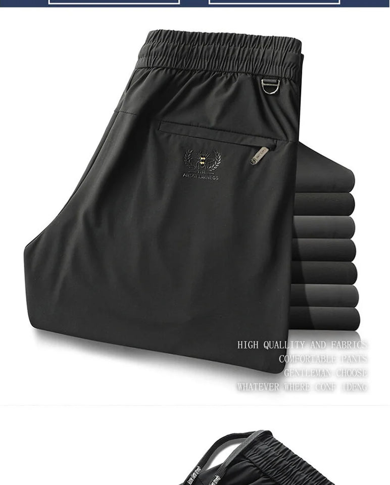 Men's Sports Pants Casual Fitness Sportswear Running Pants Fashion Breathable Comfortable Drawstring Straight Pants Men's Jogger