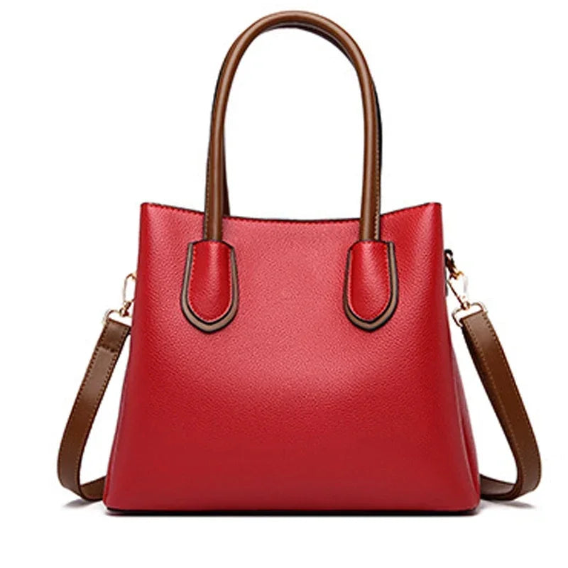 Elegant Women Messenger Bags High Quality Solid Color Casual Vacation Large Capacity Women Shopping Bags