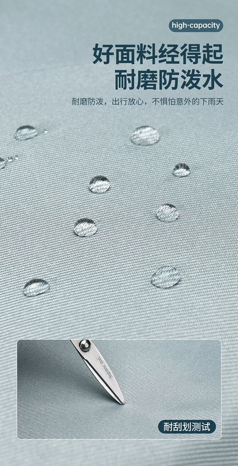 Men's Backpack Simple Style Large Capacity Travel Backpack High-end Business Laptop Bag Student