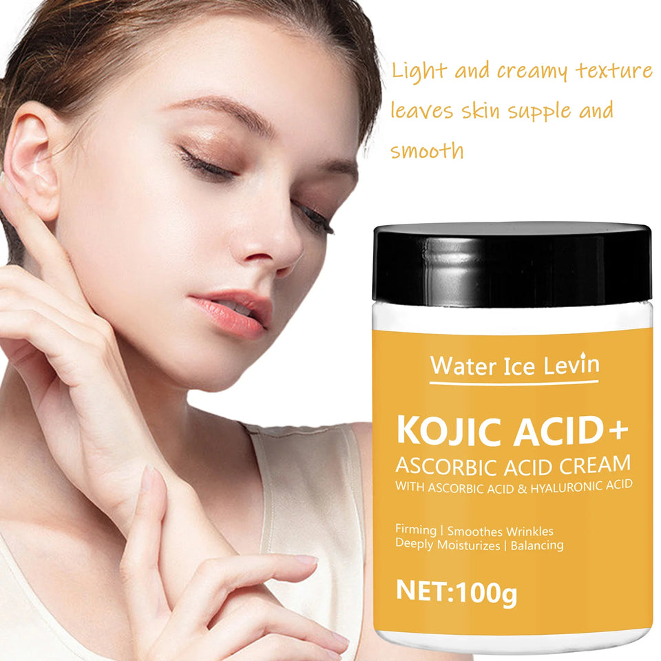Kojic acid Lifting Firming Cream Collagen Smooth wrinkles Face Cream For Moisturizer Whitening Nourishing Brighten Skin Products