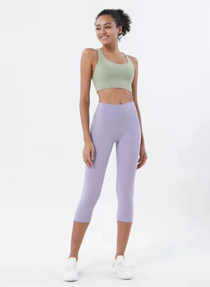 Fitness Sports Bra for Women Push Up Wirefree Padded Cross Strappy Running Gym Training Workout Yoga Underwear Crop Tops