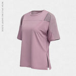 Summer Fitness Sports T-shirt Tops Women Outdoor Sports Loose Short Sleeve Stitching Gym Running Female Quick Drying Breathable