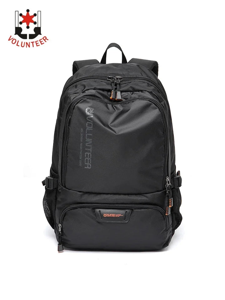 VOLUNTEER Backpacks for Men Fashion Waterproof Travel Hiking Laptop School Backpack Male Casual Large Capacity Bookbag 1802-05