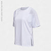 Summer Fitness Sports T-shirt Tops Women Outdoor Sports Loose Short Sleeve Stitching Gym Running Female Quick Drying Breathable