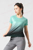 Women Sportswear T-shirt Quick Drying Jogging Sweat Wicking Short Sleeve Loose Outdoor Sports Fitness Top Gym Female Jersey Tee