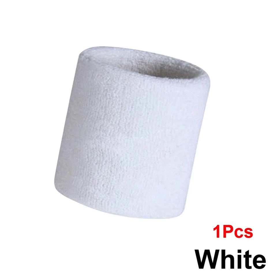 Unique Sports Multi Colors Pack Sports Wrist Sweat Wristbands for Basketball Leagues（Black/Yellow/White/Blue/Pink/Red/Gray)