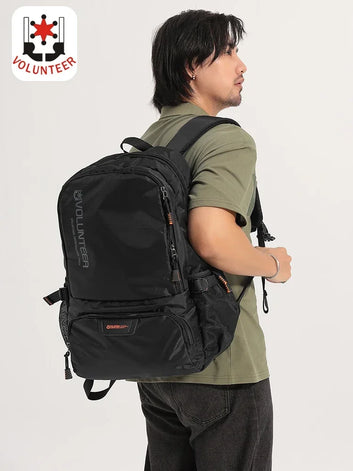 VOLUNTEER Backpacks for Men Fashion Waterproof Travel Hiking Laptop School Backpack Male Casual Large Capacity Bookbag 1802-05