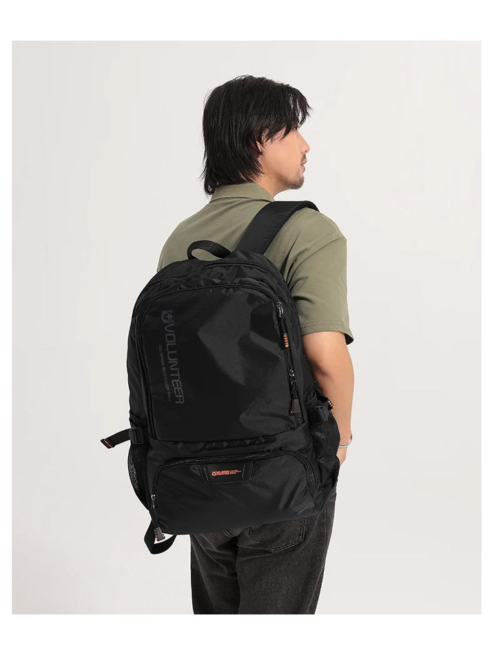 VOLUNTEER Backpacks for Men Fashion Waterproof Travel Hiking Laptop School Backpack Male Casual Large Capacity Bookbag 1802-05