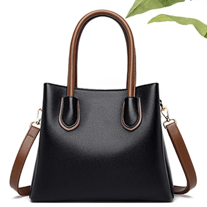 Elegant Women Messenger Bags High Quality Solid Color Casual Vacation Large Capacity Women Shopping Bags