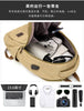 Men's Canvas Backpack Simple Casual Unisex Travel Backpack Schoolbag Large Capacity Ins Wind Laptop Computer Backpack