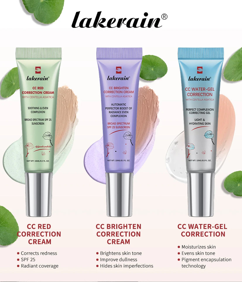 ErborianCC Cream  Skin Hydration Correct Redness Light Makeup Centella Remove Acne Marks Improve Skin Dullness Tinted Coverage