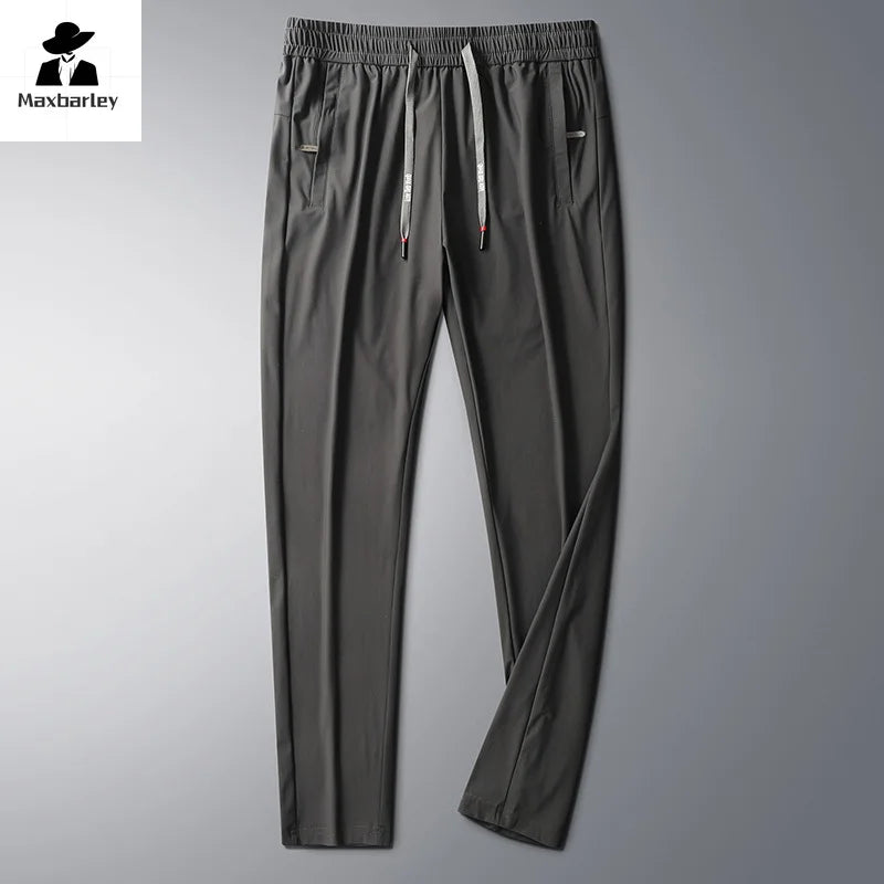 Men's Sports Pants Casual Fitness Sportswear Running Pants Fashion Breathable Comfortable Drawstring Straight Pants Men's Jogger