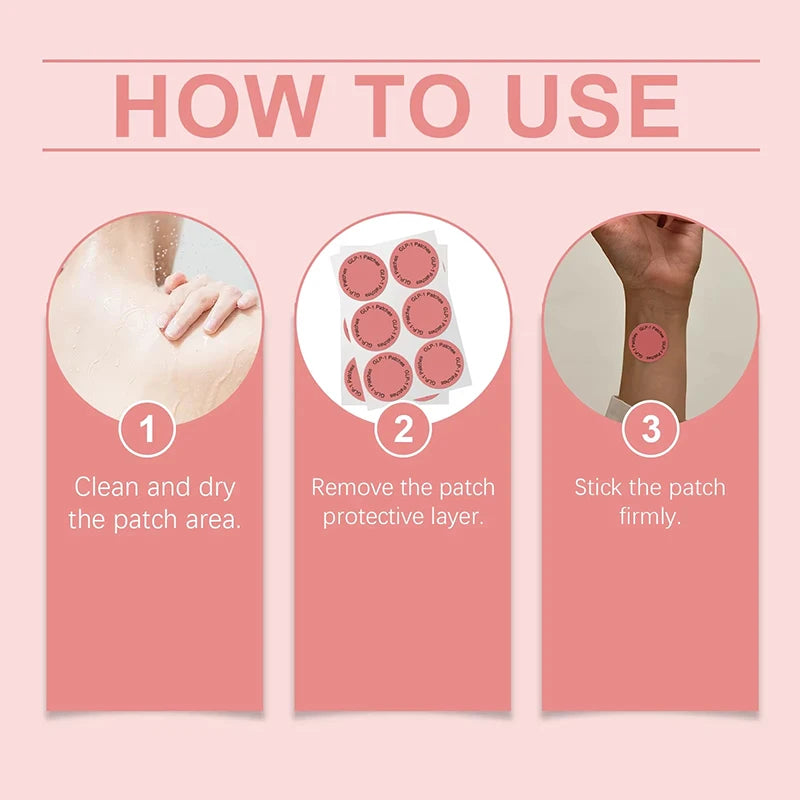 Portable Body Care Patches Easy To Use Women Care Promote Metabolism Relieve Fatigue Gently Care for Vitality For Women