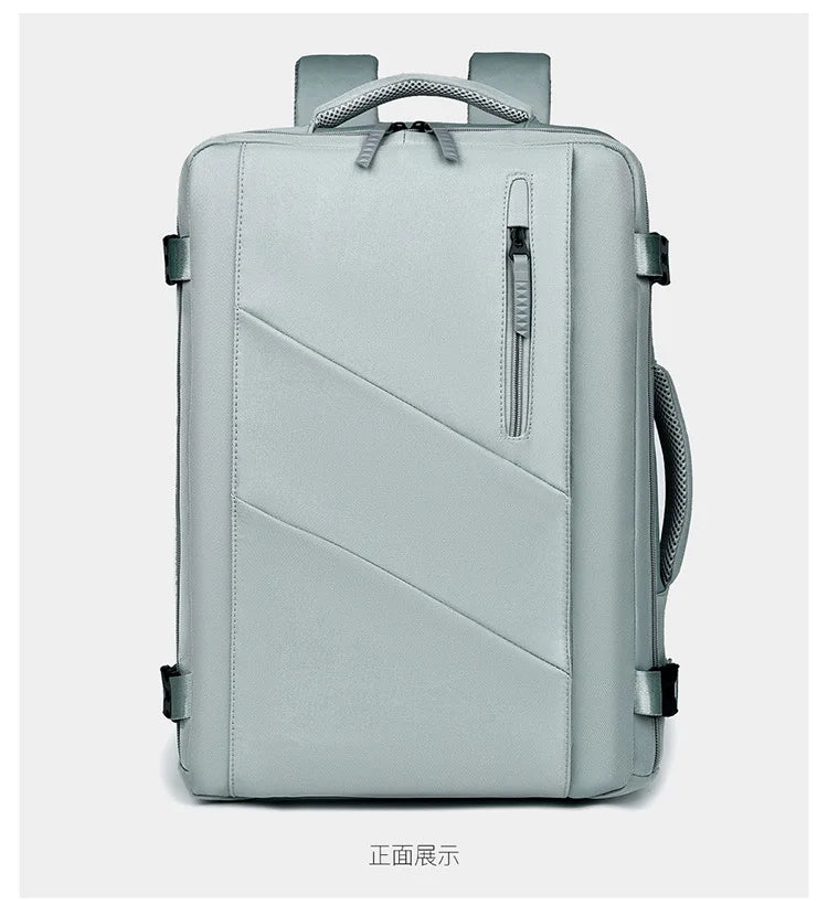 Men's Backpack Simple Style Large Capacity Travel Backpack High-end Business Laptop Bag Student