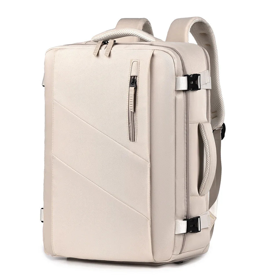 Men's Backpack Simple Style Large Capacity Travel Backpack High-end Business Laptop Bag Student