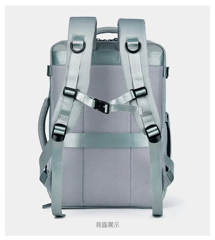 Men's Backpack Simple Style Large Capacity Travel Backpack High-end Business Laptop Bag Student