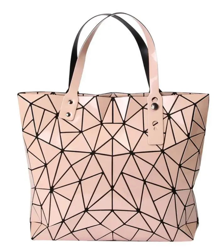 Women Bag Hot Sale Bao 2024 Female Tote Shoulder Bag New Luxury Handbags Woman Bags Designer Geometry Hologram Top-Handle Bag