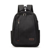Men's Canvas Backpack Simple Casual Unisex Travel Backpack Schoolbag Large Capacity Ins Wind Laptop Computer Backpack