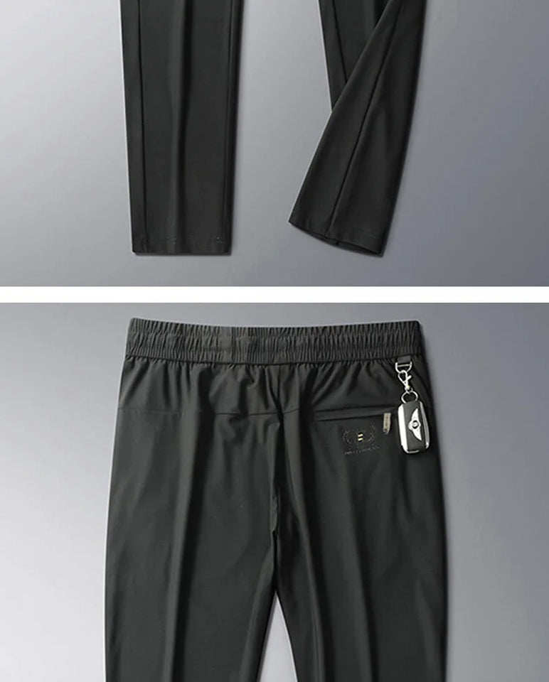 Men's Sports Pants Casual Fitness Sportswear Running Pants Fashion Breathable Comfortable Drawstring Straight Pants Men's Jogger