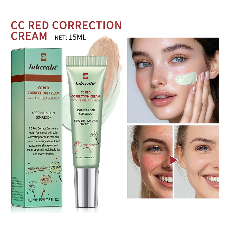 ErborianCC Cream  Skin Hydration Correct Redness Light Makeup Centella Remove Acne Marks Improve Skin Dullness Tinted Coverage